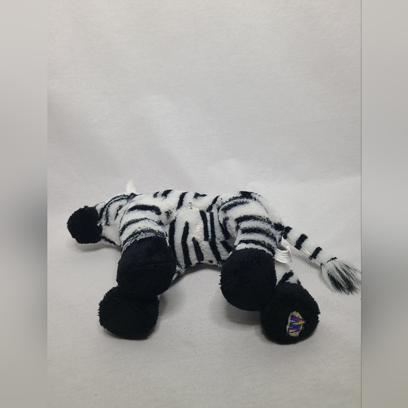 GANZ Webkinz black and white Zebra Plush- No code - Picture 2 of 3